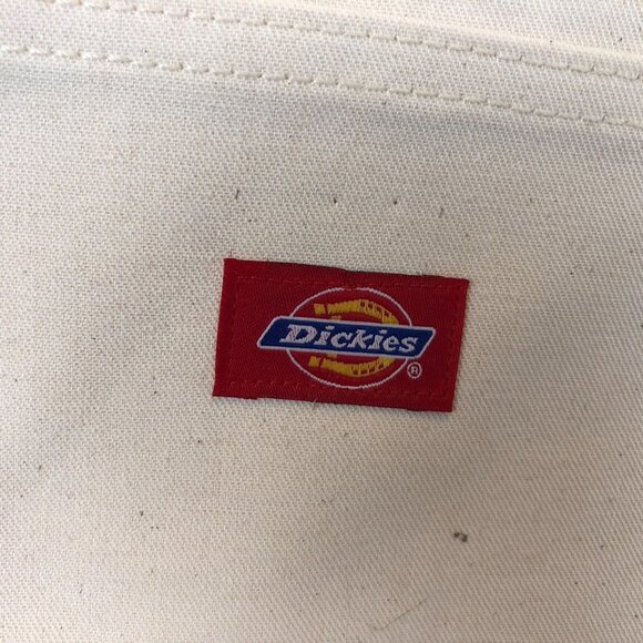 Dickies Mens Painter Shorts Size 38 White Canvas Utility Workwear Chino - Picture 10 of 12